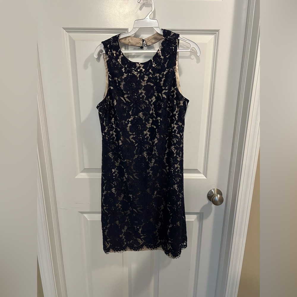 Vince Camuto Navy Blue Dress